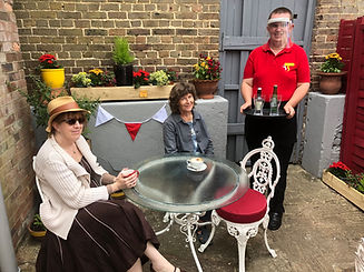 Customers in courtyard.jpg